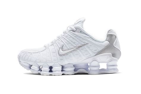 Nike Shox TL "White/Metallic Silver" Release Info | Hypebeast