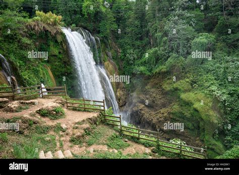 Pulhapanzak waterfall in Honduras Stock Photo - Alamy