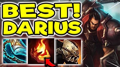 #1 BEST DARIUS TOPLANE BUILD TO WIN EVERY GAME IN SEASON 11 - DARIUS TOP GAMEPLAY! League of ...