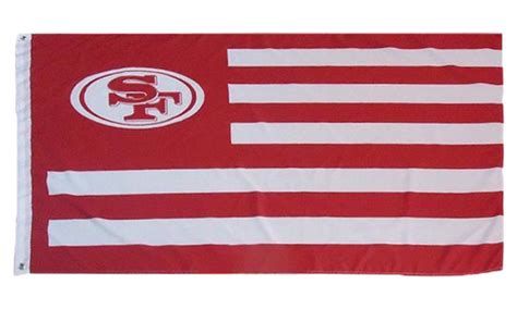 San Francisco 49ers Flag-3x5FT NFL SF 49ers Banner-100% polyester ...