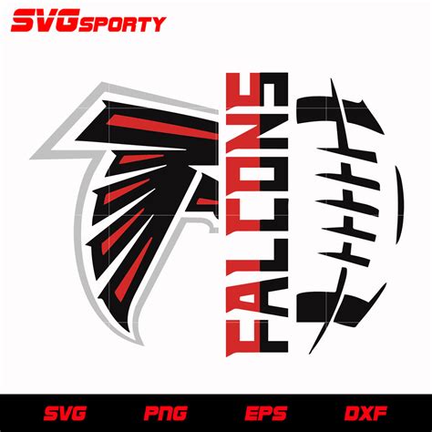 Atlanta Falcons Football 2 svg, nfl svg, eps, dxf, png, digital file ...