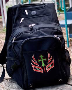 REY MYSTERIO 619 Mask Logo WWE Backpack Bag | #117407356