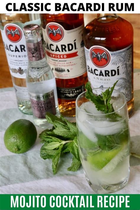 Classic Bacardi Mojito Cocktail Drink Recipe | dobbernationLOVES