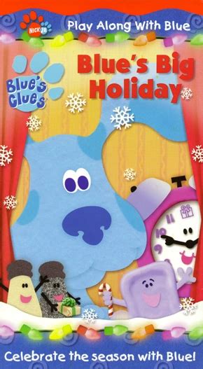 Blue's Big Holiday (VHS) | Blue's Clues Wiki | FANDOM powered by Wikia