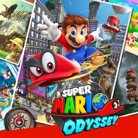 Super Mario Odyssey (2017) Nintendo Switch box cover art - MobyGames