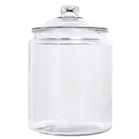 Wide Mouth Glass Jar, 2 Gallon | Wide mouth glass jars, Glass food storage jars, Gallon jars