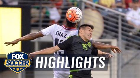 Mexico vs. Costa Rica - 2015 CONCACAF Gold Cup Highlights - YouTube