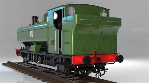 3D GWR 5700 Class Steam Locomotive Model - TurboSquid 2054741