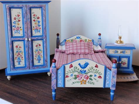 Bavarian folk art - handpainted bed room set | Art furniture, Painted ...