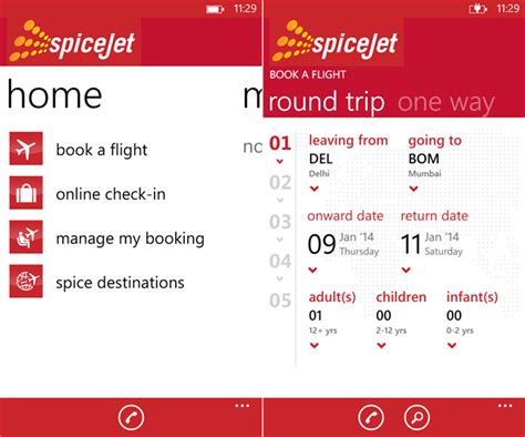 SpiceJet app exclusively launched for Windows Phone devices