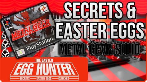 Metal Gear Solid Ghost Easter Eggs Part 1 - The Easter Egg Hunter - YouTube