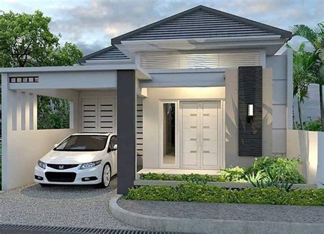 Desain Rumah Minimalis Modern 1 Lantai | Rumah minimalis, Desain rumah minimalis, Arsitektur