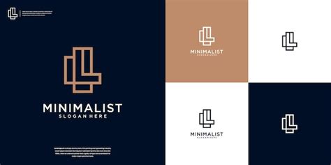 Premium Vector | Abstract monogram l design concept for branding