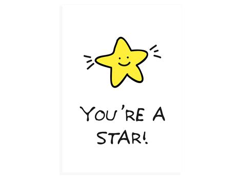 YOU'RE A STAR!