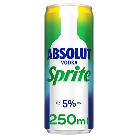 Absolut Vodka & Sprite Premix 250ml - DrinkSupermarket