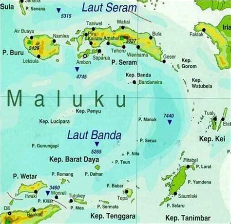 Peta Geologi Maluku