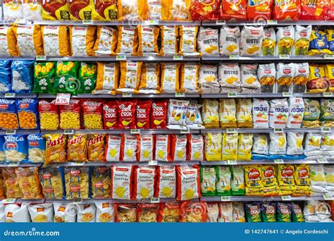 Chips Snack At The End Of Aisle