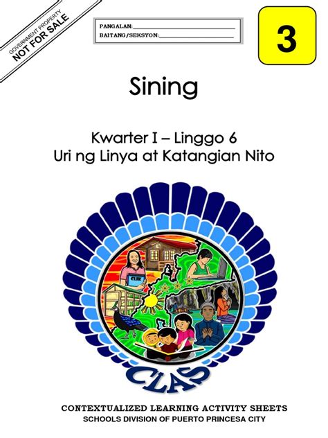 ART-3-Q1 - CLAS 6 - Week6 - Uri NG Linya at Katangian Nito - RHEA ANN NAVILLA | PDF