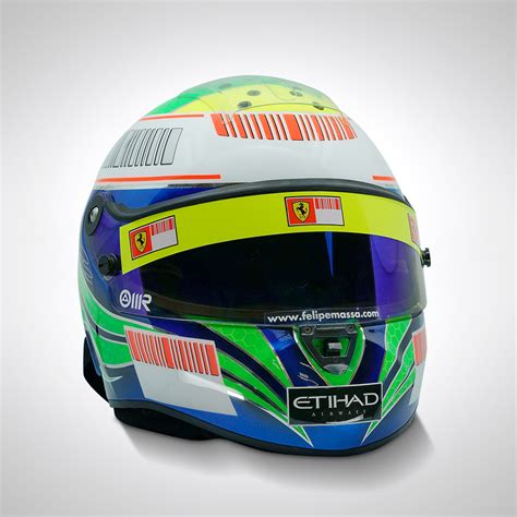 Felipe Massa 2010 1:1 Replica Helmet | F1 Authentics