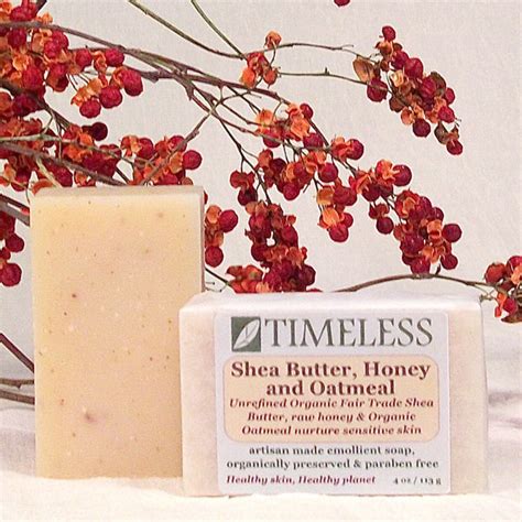 TIMELESS aromatics Organic Shea Butter, Honey & Oatmeal Bar Soap, fragrance free – TIMELESS ...