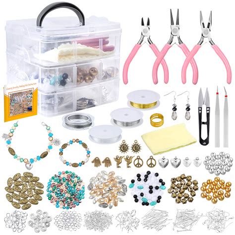 Jewelry Making Supplies Instructions Includes 19 Styles Bracelet Making ...