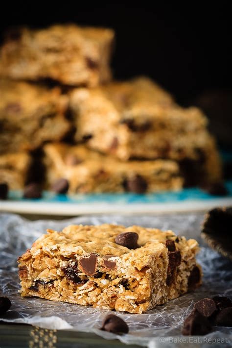 Oatmeal Raisin Chocolate Chip Bars Recipe