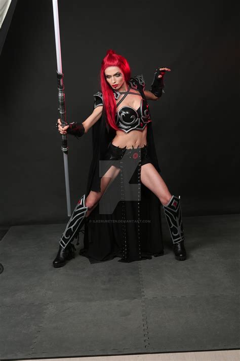 starwars inspired sith warrior cosplay poses IV by ilkerureten on DeviantArt