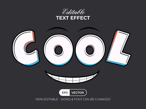 3D Cool Text Effect Fun Style by Mockmenot on Dribbble