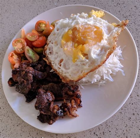 [Homemade] Tapsilog : food