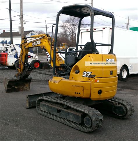 John Deere 27 - Zts Mini Excavator Thumb/clamp 3 Buckets 27d Bobcat 425 ...