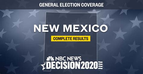 New Mexico election results 2020: Live results by county