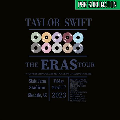 Eras Tour Timeline PNG, The Eras Tour 2023 PNG, Eras List So - Inspire ...