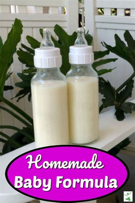 How To Make Homemade Formula For Babies - BABBIES CIP