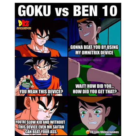 Goku vs. Ben 10... realistically - Dragon Ball Forum - Neoseeker Forums