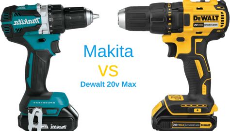 Makita Vs Dewalt - Who Wins This Battle of The Cordless Drills - CDZ