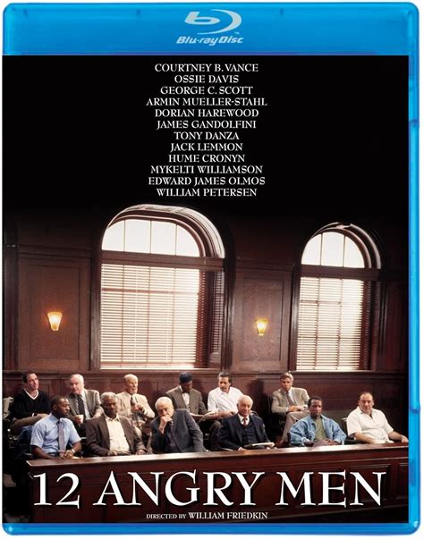 Amazon.com: 12 Angry Men : William Friedkin, Jack Lemmon, George C. Scott, James Gandolfini ...