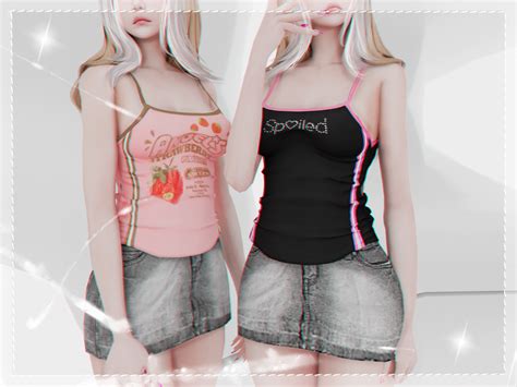 - Spoiled top - | Babyetears on Patreon | Sims 4 mods clothes, Sims, Sims 4