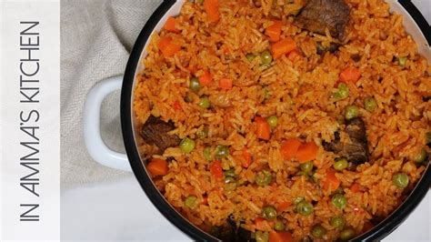 How To Make Ghanaian Jollof Rice - YouTube