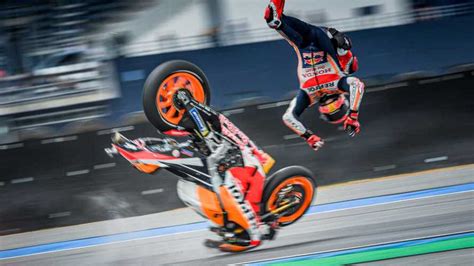 MotoGP’s Reigning Champ Marquez Got Into A Gnarly Crash