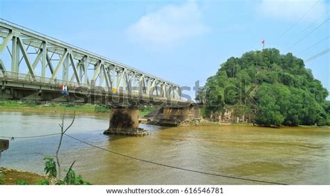 Ham Rong Bridge Thanh Hoa Vietnam Stock Photo (Edit Now) 616546781