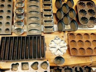 Like cookie cutters, all shapes and sizes for maple sugar.… | Flickr
