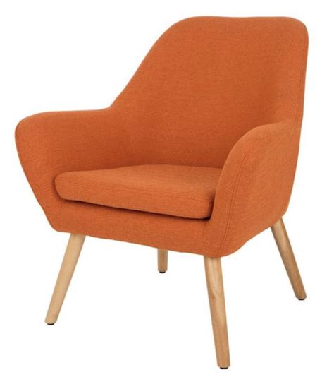 orange accent chairs - 2 please Orange Accent Chair, Fabric Accent Chair, Upholstered Accent ...