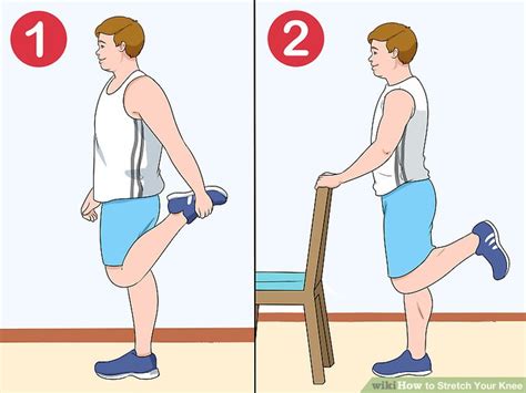 3 Ways to Stretch Your Knee - wikiHow