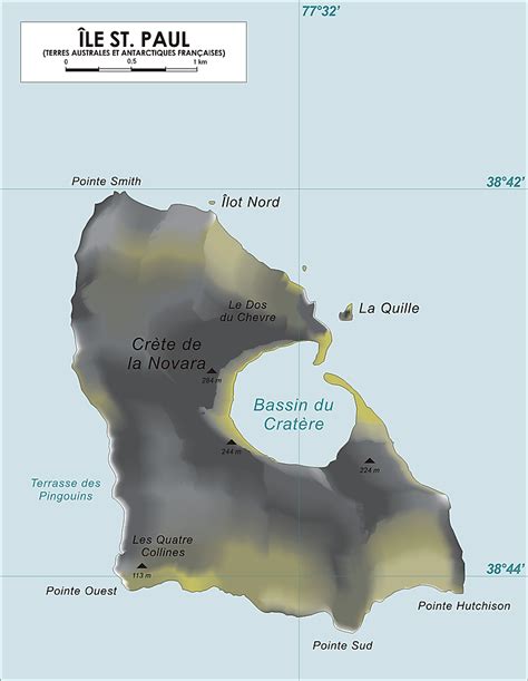 Île Saint-Paul - WorldAtlas