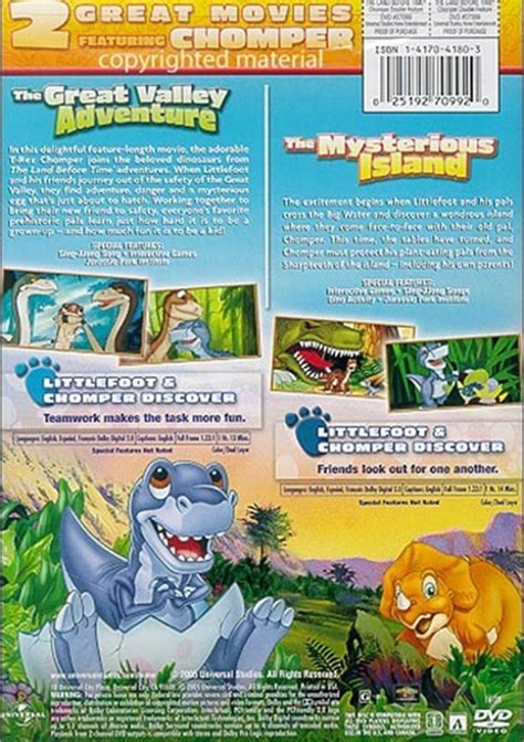 Land Before Time, The: Chomper Double Feature (DVD) | DVD Empire