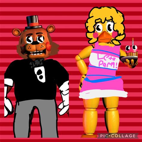 Toy Freddy x toy Chica by JantheTiger on DeviantArt