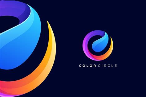 Color Circle Logo | Color circle, Circle logo design, Circle logos