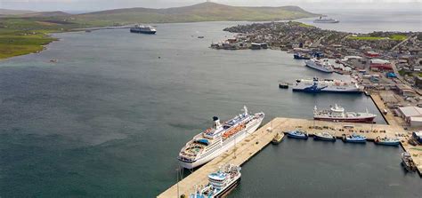 Lerwick Harbour hosts four cruise vessels in one day