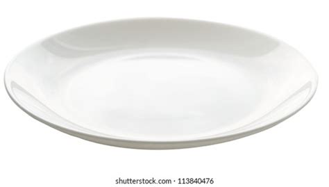 Empty Plate Isolated On White Stock Photo 595950413 | Shutterstock