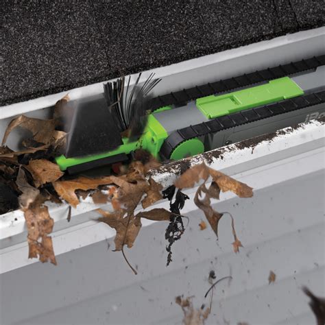 The Only Gutter Cleaning Robot - Hammacher Schlemmer